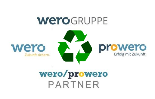 wero Logo - wero Gruppe, prowero, wero partner, my-wero