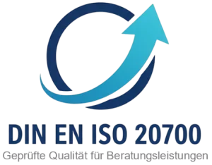 prowero Logo DIN EN ISO 20700
